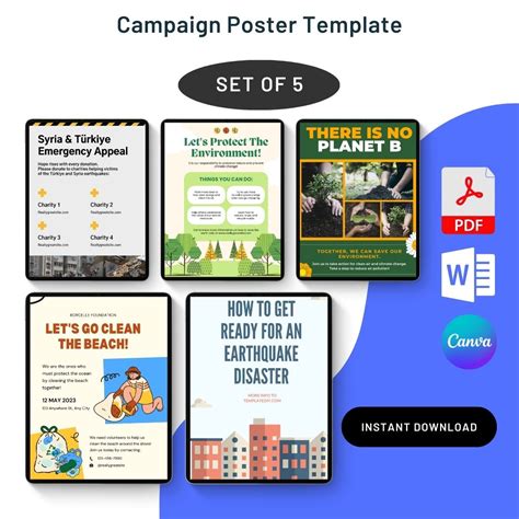 Campaign Poster Examples 的图像结果