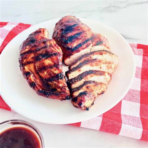 Grilled BBQ Chicken Breasts - The Short Order Cook