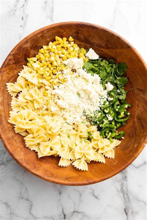 Mexican Street Corn Pasta Salad - The Bold Appetite