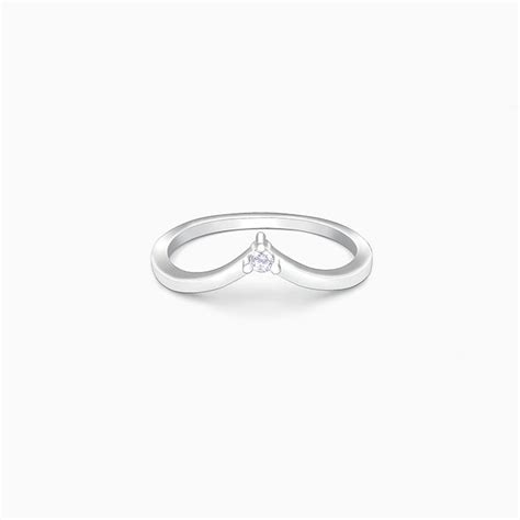 Silver Simple Vanki Ring – GIVA