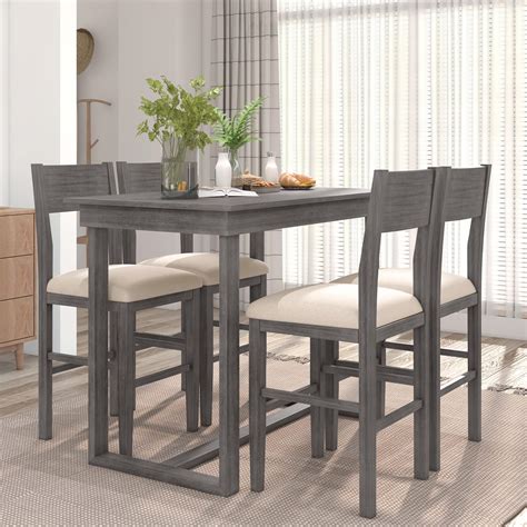 Counter Height Dining Table Chairs: Elevate Your Dining Experience