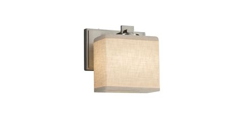 Justice Design Group FAB-8447-55-CREM-NCKL Era Single Light 7" Wide ...