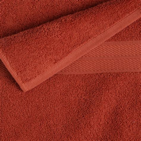 Orange | Spectra Semi-Combed Bath Towel – Bonheur Home