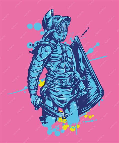 Roman Gladiator Sketch