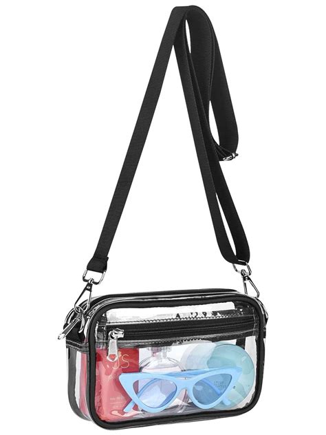 Deago Clear Crossbody Bag Stadium Approved Clear Purse for Concerts ...