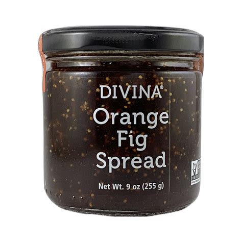 Divina Orange Fig Spread | Fromage llc