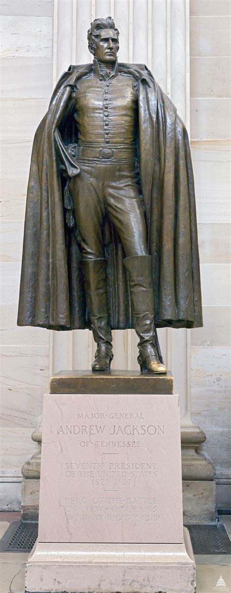 Andrew Jackson Statue, U.S. Capitol for Tennessee | AOC