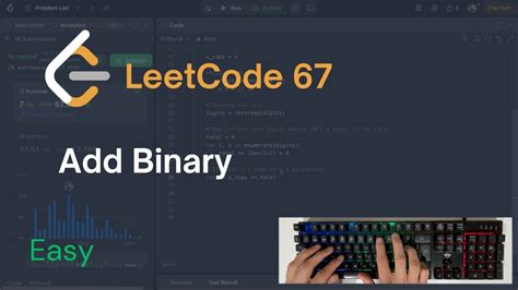 Image result for Add Binary Utube YouTube LeetCode Python