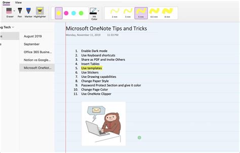 Image result for Draw Text in OneNote