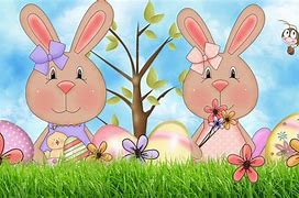 Image result for Cute Funny Bunnies in Spring