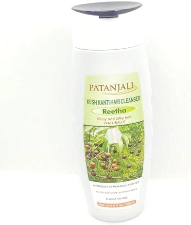 Buy Patanjali Kesh Kanti Reetha Hair Cleanser Shampoo, 200ml Online at ...
