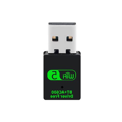 ZORBES® 5G Dual Band 600Mbps 5GHz 2.4GHz Plug & Play USB WiFi Bluetooth ...