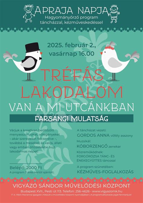 Apraja napja farsangi mulatság, Pesti út 113., Budapest, Hungary, 1173 ...