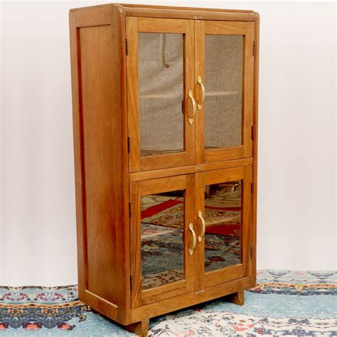 4-Tier Wooden Display Cabinet