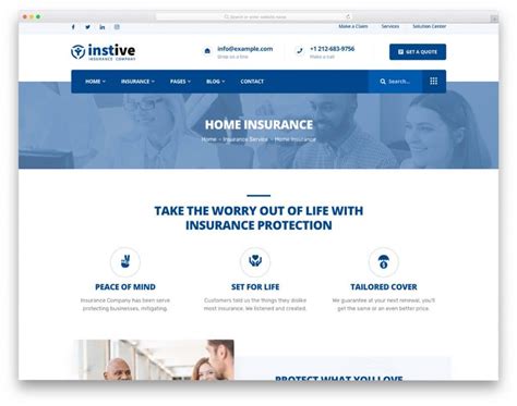 Insurance Agent Website 的图像结果