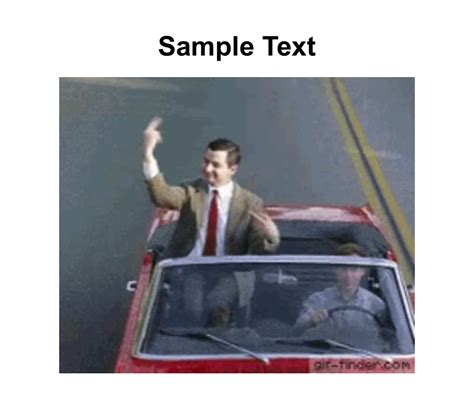Mr Bean Middle Finger Animated Gif Maker - Piñata Farms - The best meme ...