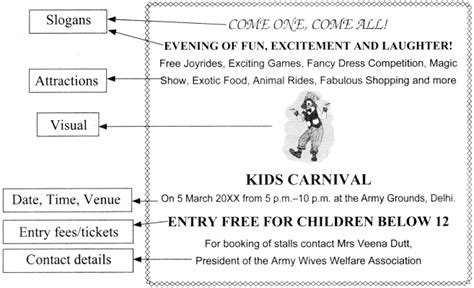 How to Write Poster Writing 的图像结果