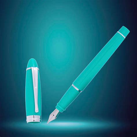 Aurora Ipsilon Stagioni d'Italia Turquoise CT Fountain Pen