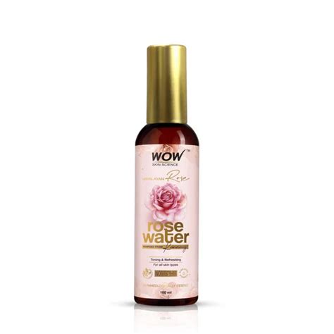 Buy WOW Skin Science Rose Water, 100ml - Refresh & Tone Skin Online ...