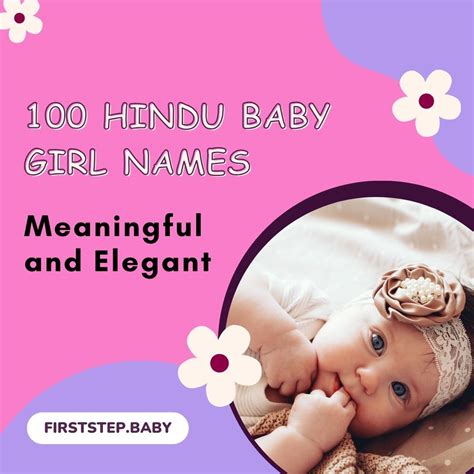 Top 100 Hindu Baby Girl Names with Meanings - First Step for Baby