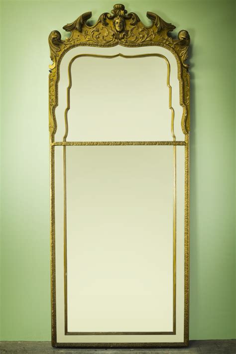Ornate Gold Framed Floor Mirror