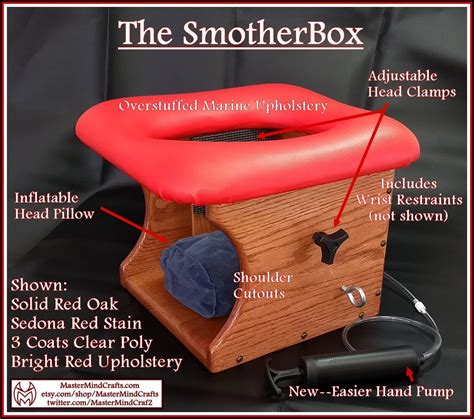Smother Box BDSM Queening Chair SmotherBox Facesitting | Etsy