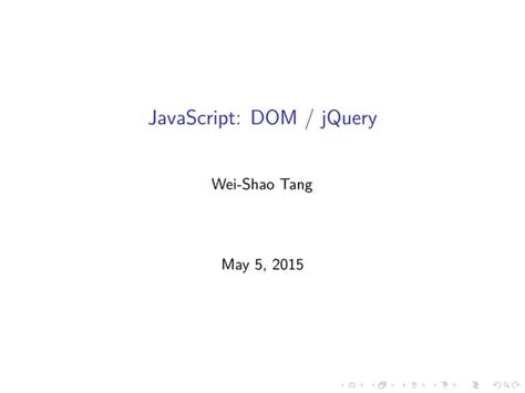 JavaScript and jQuery 的图像结果
