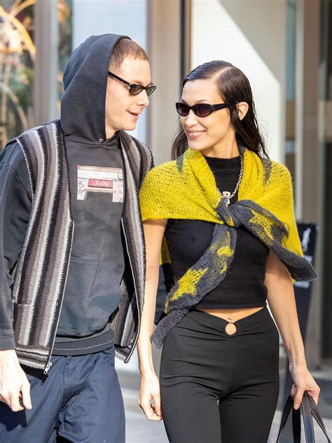 Bella Hadid e il fidanzato Marc Kalman alla Milano Fashion Week | Vogue ...