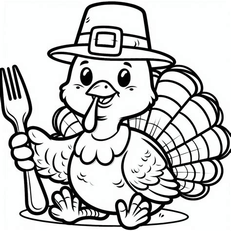 51 páginas para colorear gratis del Día de Acción de Gracias: Un otoño ...