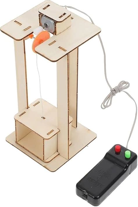 SAMVARDHAN DIY Electric Lift Science Project Kit – Motorized Wooden ...