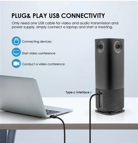 Image result for 360 Degree Videoconference Camera