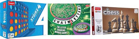 Buy Funskool Games Strike 4, Classic disc Dropping Game, Get 4 in a Row ...