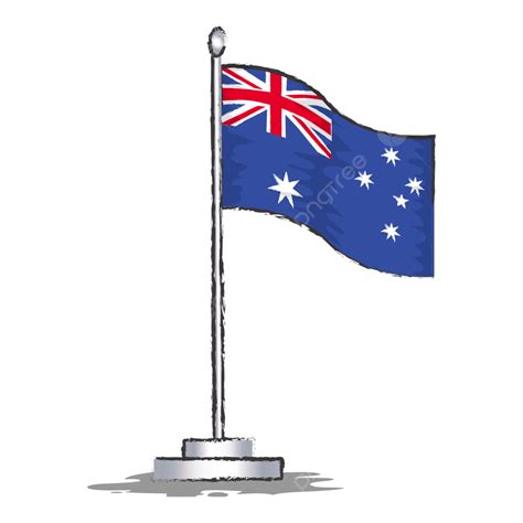 Australian Flag Vector Illustration, Australian Flag, Symbol, Australia ...