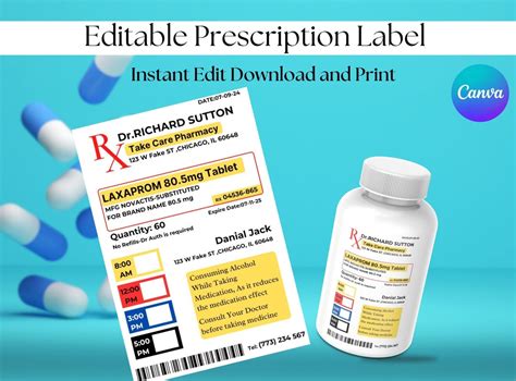 Image result for Pharmacy Script Hard Copy Box File Label