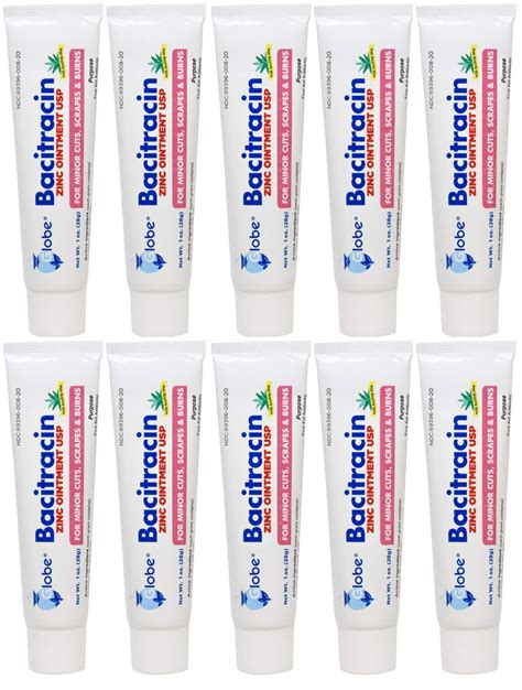 Bacitracin Zinc Ointment 1 oz - Antibiotic First Aid Supplies - Maximum Healing Power - Prevents ... - bacitracin zinc ointment