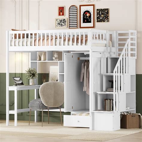 Staircase Loft Bed