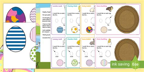 Describing Easter Eggs Activity Pack (teacher made) - Twinkl