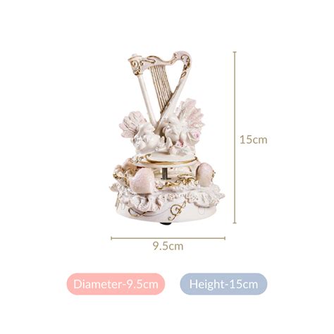 Musical Doves Showpiece Rotating Decor White Online - Premium Decor ...