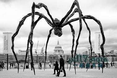硕大的蜘蛛，是她心中的母亲形象，估价1.2-1.5亿港元上拍_雕塑装置_什么值得买