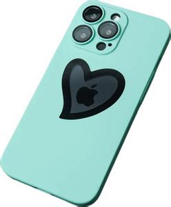 MILLION CASES Back Cover for iPhone 13 Pro Heart Shape Logo Design Case ...