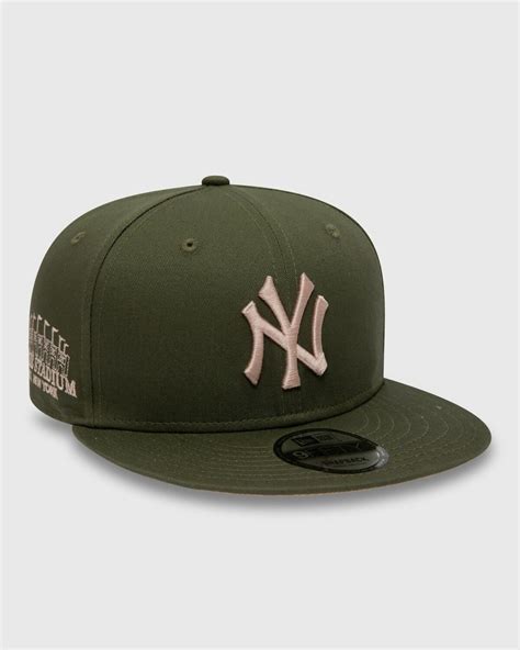 New Era Side Patch 9 Fifty New York Yankees Green Caps New Era Cap
