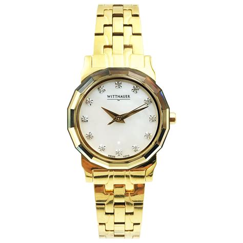 14 Karat Yellow Gold Wittnauer Ladies Watch For Sale at 1stDibs ...