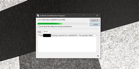 Image result for Outlook Error Code 80004005