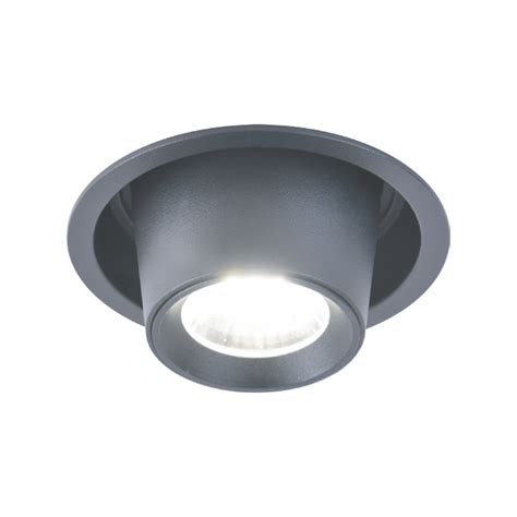 Empotrable de techo LED Tyr Negro 8W 100Lm 4000K - CristalRecord