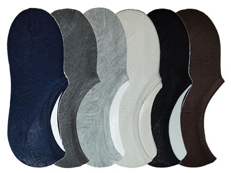 ME Stores Men's Cotton Loafer No Show Socks (Multicolour, Large) -Pack ...