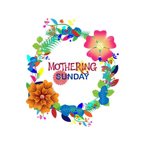 World Mothering Sunday Vector Art 2, Mother Day, Color Mothering Day ...