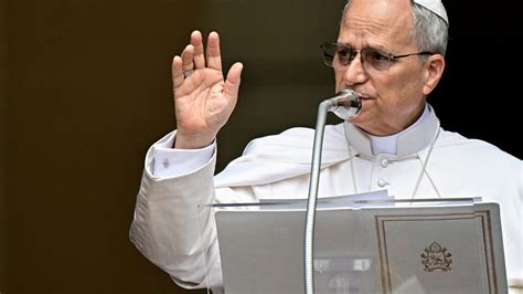 Pope Leo talks Trump, Vance and intended approach to U.S. in interview