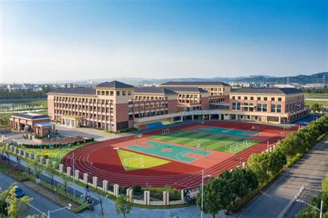 宁波江北新城外国语学校,都市风光,建筑摄影,摄影素材,汇图网www.huitu.com