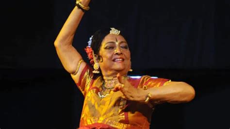 Renowned Bharatanatyam and Kuchipudi dancer Yamini Krishnamurthy no ...