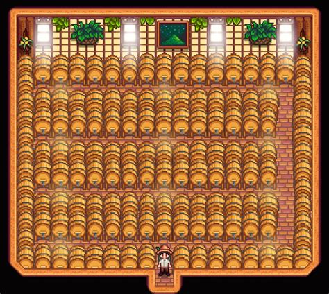 Stardew Valley Keg Shed Layout